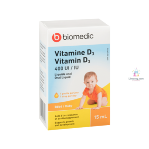 Biomedic liquide oral de vitamine D3 pour bébé